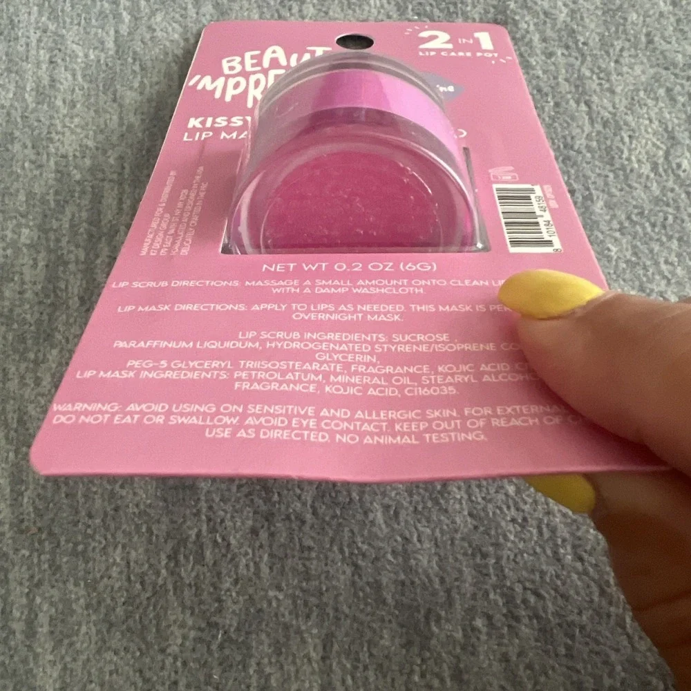 Beauty Impressions Kissy Lips Mask & Scrub Duo Viral TikTok Brighten Soften New